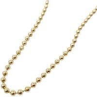 Harfi Women's 18ct Gold Plated Ball Chain Choker Necklace | Size: 14 inches