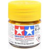 Tamiya Mini X 24 Clear Yellow Acrylic Paint 10ml