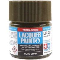 Tamiya LP 28 Olive Drab Laquer Paint 10ml
