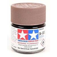 Tamiya Mini X 33 Bronze Acrylic Paint 10ml