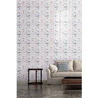 Living and Home 10pcs Peel and Stick Terrazzo PVC Wall Stickers, 40x40cm | Size: 40x40 cm