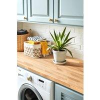 Living and Home 0.61x3m Self-Adhesive Waterproof Fire-Retardant PVC Striped Wood Effect Wallpaper in Yellow