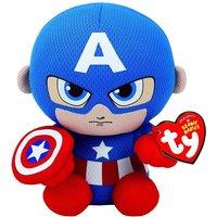 TY Beanie Baby Marvel Captain America