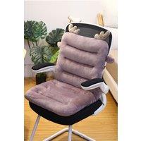 Living and Home Office Chair Cushions for Back and Butt in Purple