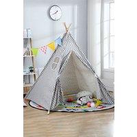 Living and Home 120x140cm Indoor and Outdoor Game Toys for Children's Game Tents in Grey | Size: 120x140 cm