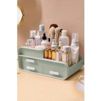 H&O Direct Multi Functional Compartment Storage Box in Green