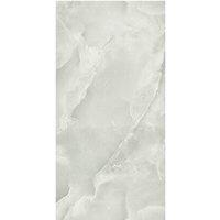 H&O Direct 10 Pcs Marbling PVC Wall Tile Rectangle Peel & Stick Waterproof Backsplash in Khaki