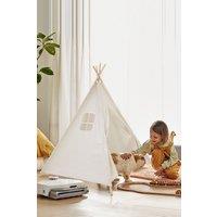 Living and Home Children's Indian Tent Teepee Children's Indoor Game House in White