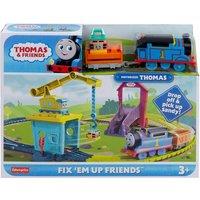 Thomas & Friends Fisher Price Fix 'Em Up Friends Train & Track Set