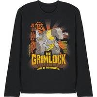 Hasbro Transformers Generations Me Grimlock King Of The Dinobots L Tee, Black | Size: 2XL