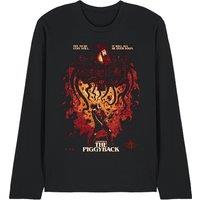 Stranger Things Eddie Munson Poster Long Sleeve T-Shirt, Black | Size: Medium