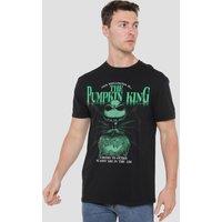 Disney The Nightmare Before Christmas The Pumpkin King Cheers To Fears T-Shirt, Black | Size: 5XL