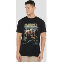 Marvel Zombies Undead Wolverine Cover T-Shirt, Black | Size: Small