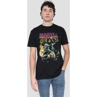 Marvel Zombies Doom & The Fantastic Four Cover T-Shirt, Black | Size: XL