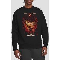 Stranger Things Eddie Munson Poster Sweatshirt, Black | Size: Small