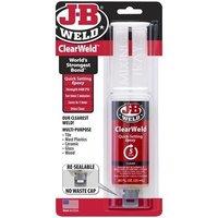 JBL J-B Weld ClearWeld Epoxy Syringe 25ml in White