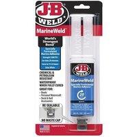 JBL J-B Weld MarineWeld Epoxy Syringe 25ml in White