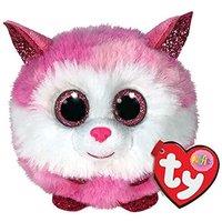 TY Puffies Princess the pink husky super cute plush puff balls. They always land on their feet Collect them all
