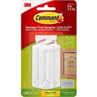 3M CLAW Command Wire-Backed Picture Hanger Value Pack 17043 in White