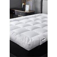 Ezysleep 4 Inch Thick Super Soft Mattress Topper in White | Size: Single