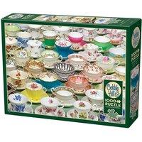 Cheatwell Games Teacups Jigsaw Puzzle 1000 Pieces