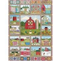 Cheatwell Games Cobble Hill Quilt Country 1000 Piece Puzzle