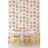 Hoopla Walls Picture Perfect 10m Matt Wallpaper in Pink
