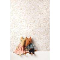 Hoopla Walls Animal Doodle 10m Matt Wallpaper in Natural