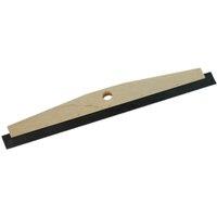 Pegdev Industrial Rubber Floor Squeegee 18" Head Only for Oil & Water Spills in Light Oak