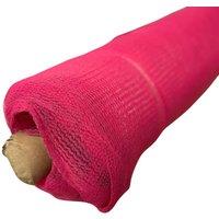 Pegdev Pink Temporary Fencing Heavy Duty UV Stabilised Polyethylene Mesh 27m
