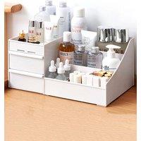 Large Capacity Professional Cosmetics Organizer in White