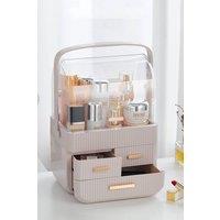 Makeup Organiser Storage Cosmetic Organisers in Pale Pink