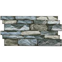 Living and Home 20Pcs Peel and Stick Marble Effect Mosaic Wall Sticker Splashback Tile in Aqua