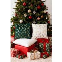 Living and Home Christmas Themed Plush Throw Pillows | Size: 45 cm x 45 cm