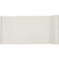 Living and Home Minimalist Non-Pasted Non-Woven Line Textured Wallpaper Roll in Ivory