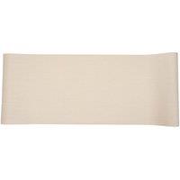 Living and Home Minimalist Non-Pasted Non-Woven Line Textured Wallpaper Roll in Light Beige