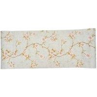 Living and Home Vintage Floral 3D Embossed Wallpaper with Delicate Branches Pattern in Light Green