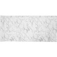 Living and Home Large Vein White Marble PVC Flooring Roll Elegant Floor Covering