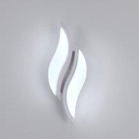 Pheashine Modern LED Wall Light 20W Acrylic 6500K indoor (30 cm long) in White