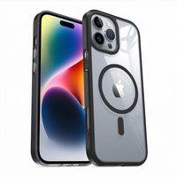 Dyzi Magnetic Clear Case For iPhone 16 Pro Max Black