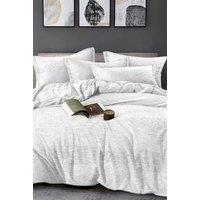 Ezysleep Silver Marl Printed Duvet Set | Size: Single