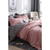 Ezysleep Reversible Pink Printed Duvet Set | Size: Single