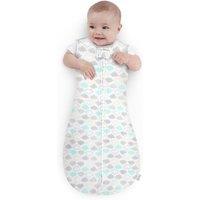 Bright Starts White Peanut Sleeping Bag | Size: Large