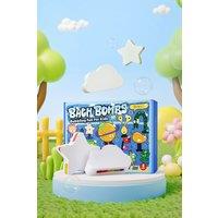 Living and Home 8Pcs Star Cloud Rainbow Bath Bomb Set