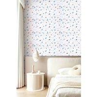 Living and Home 10pcs Peel and Stick PVC Maple Leaf Wall Tile Sticker for Bathroom, Kitchen & Living Room in White