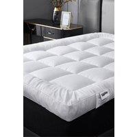 Ezysleep 4 Inch Thick Super Soft Mattress Topper in White | Size: Small Single