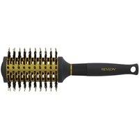 House of Home Revlon Ionic Ceramic Smooth Waves Large Round Barrel Hair Brush in Black