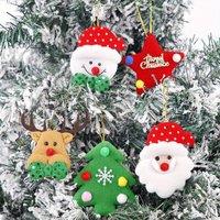 Smartbies 10 Pieces Christmas Element Pendant Set Holiday Hanging Decorations Tree Hanging Party Xmas Decor | Size: 10 Pack