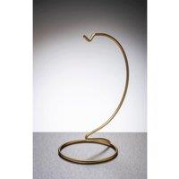 Sienna Glass Gold Metal Ornament Stand Medium