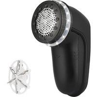 Xample Lint Remover Automatic Mini Shaver Fabric Bobble Fluff USB Rechargeable Battery in Black